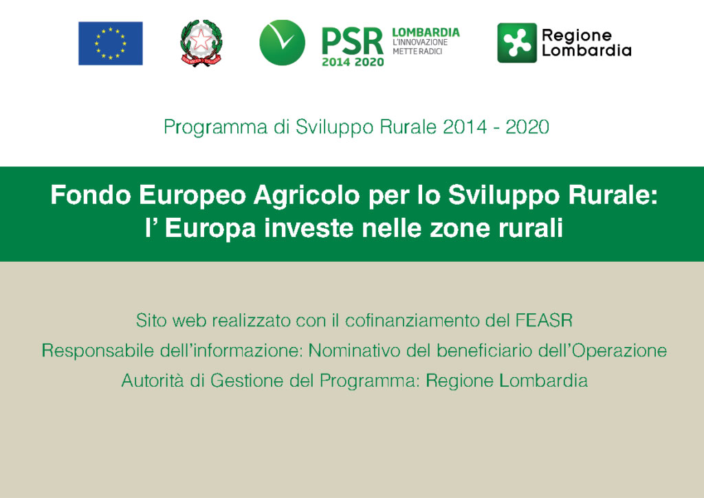 Programma di Sviluppo Rurale